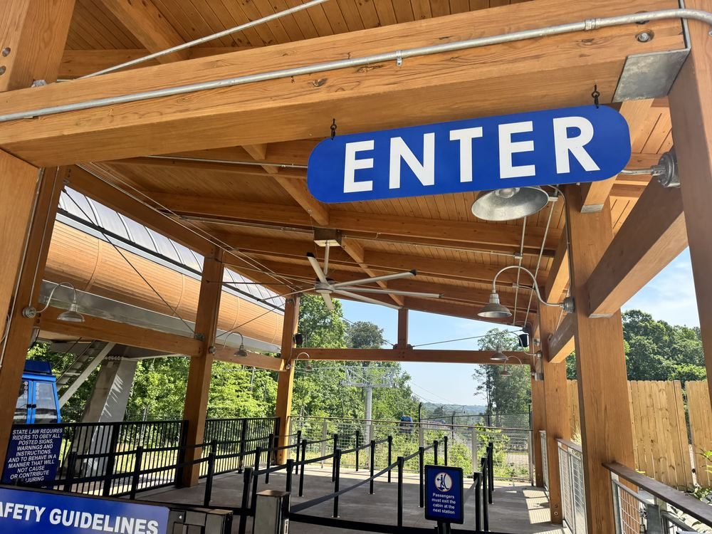 Saluda Skyride interior finish